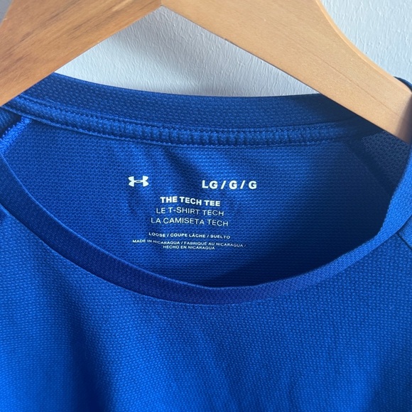 Under Armour Men's Royal Blue Short Sleeve Tee - Picture 2 of 6